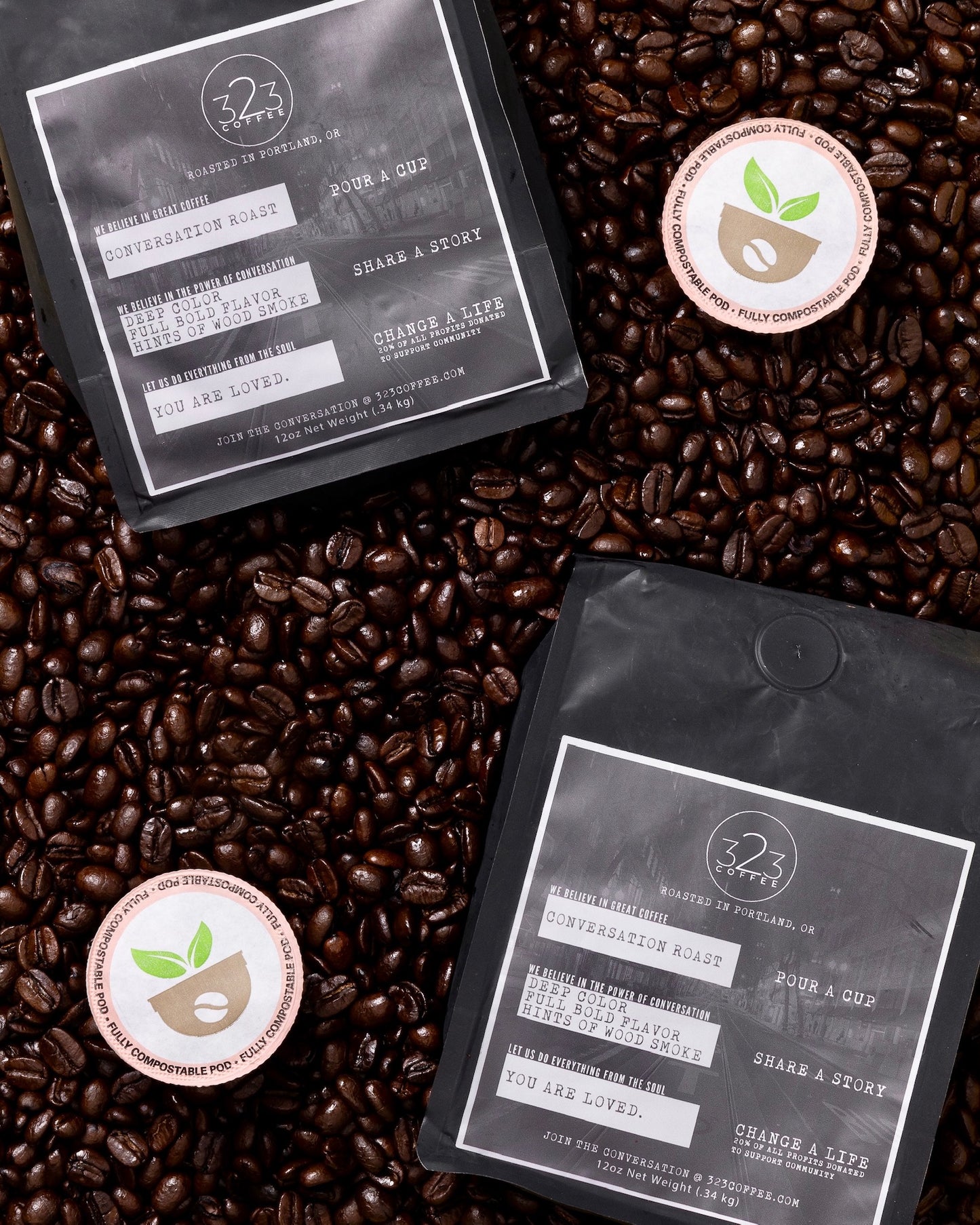 323 Coffee Conversation Roast- Dark Roast
